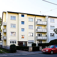 Sanierte Fassade in Stuttgart